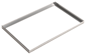 Алюминиевая рамка ACO Vario для решетки h-2,65 см 100х50 см