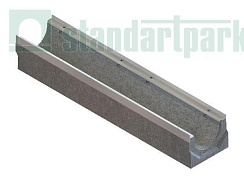 Лотки водоотводные бетонные BetoMax Drive DN150 с внутренним уклоном h155-h310 под решетку кл. D400
