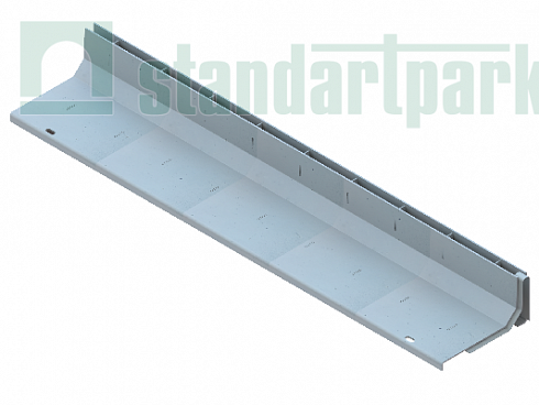 Щелевая насадка Slim Drain ТИП 2 L-образная DN150 кл. В125, С250