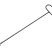 Крюк из оцинкованной стали для снятия решеток