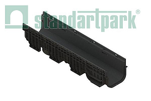 Лоток водоотводный PolyMax Basic ЛВ-20.26.20-ПП пластиковый