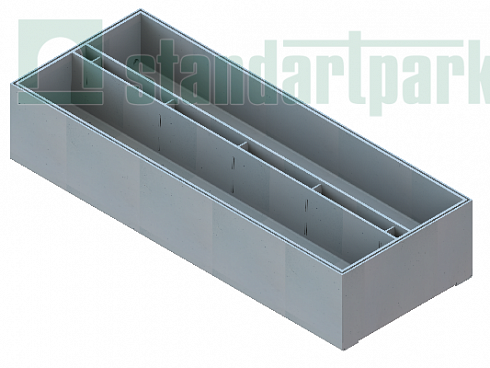 Щелевая насадка Slim Drain ревизионная ТИП 2 T-образная DN150 кл. В125, С250