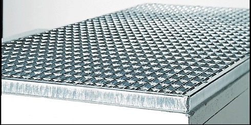 Решетка из оцинкованной стали для поддона ACO VARIO 75х50 см